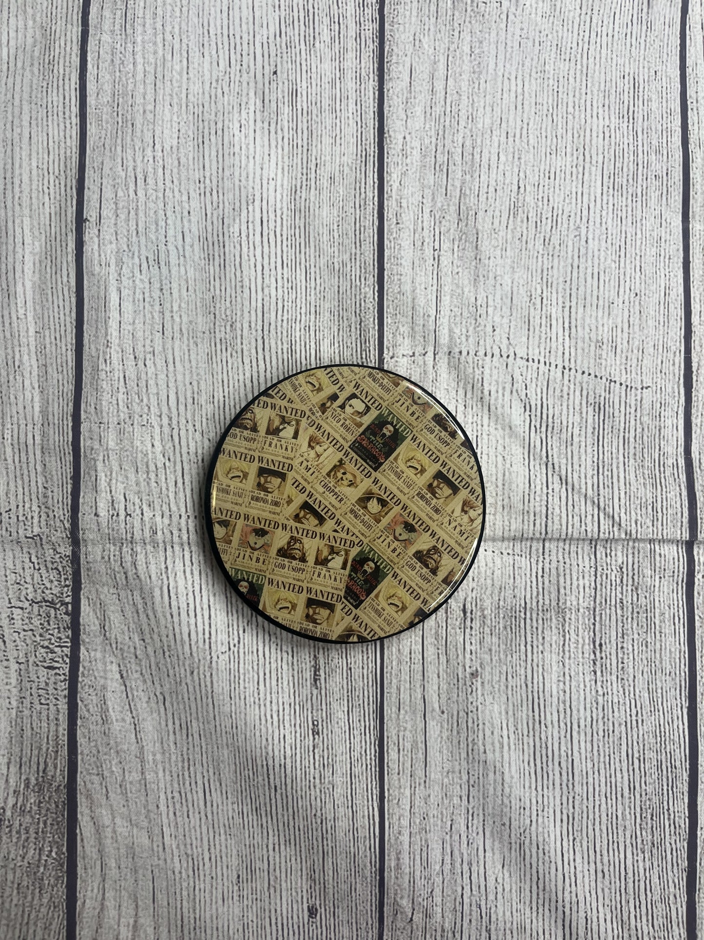 Anime Bounties Epoxy Resin Wood Coasters