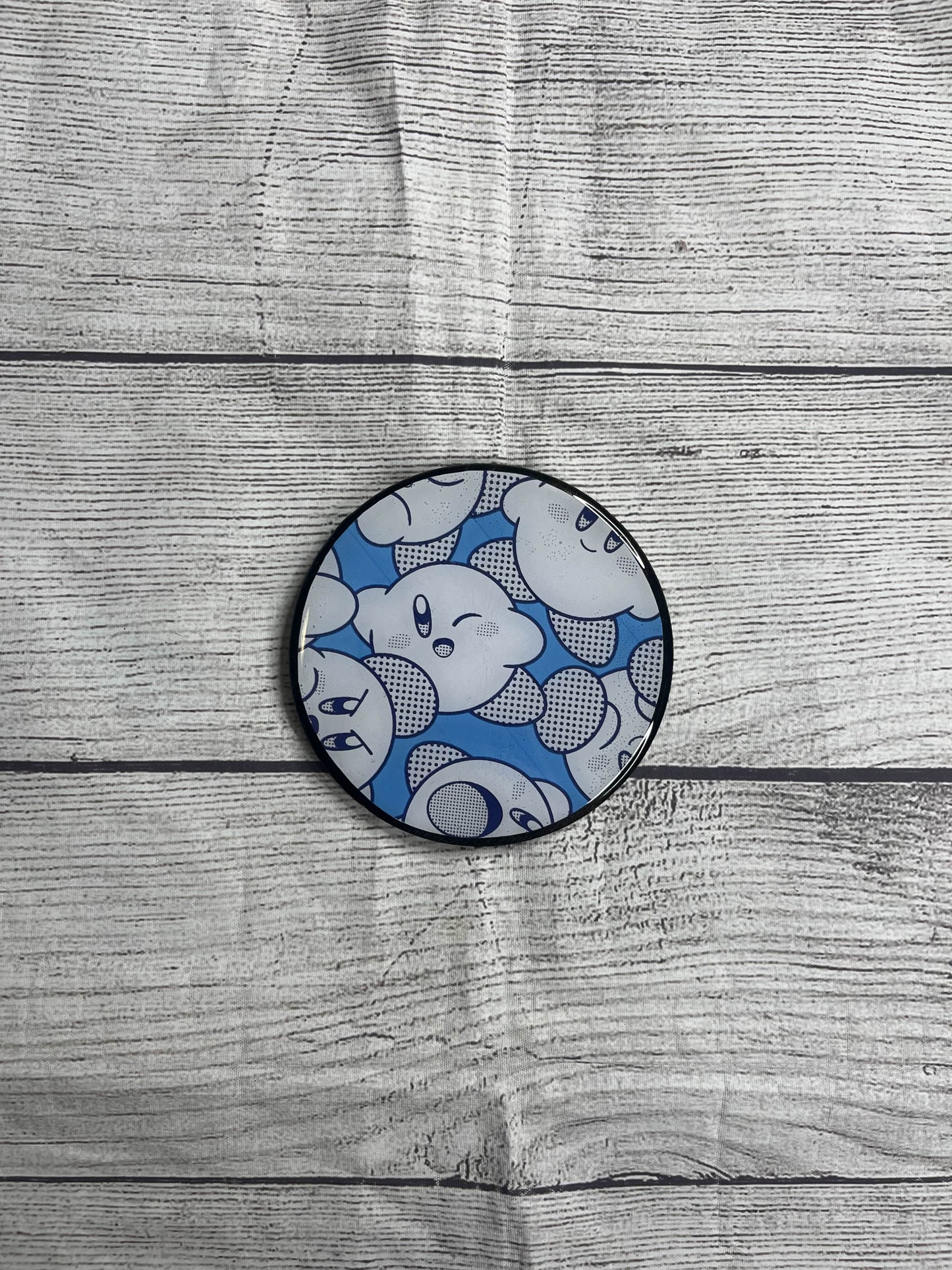 Kirby Epoxy Resin Wood Coasters
