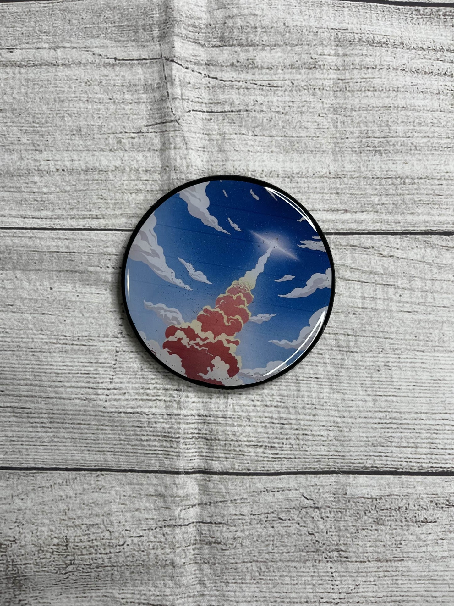 Liftoff Epoxy Resin Wood Coasters