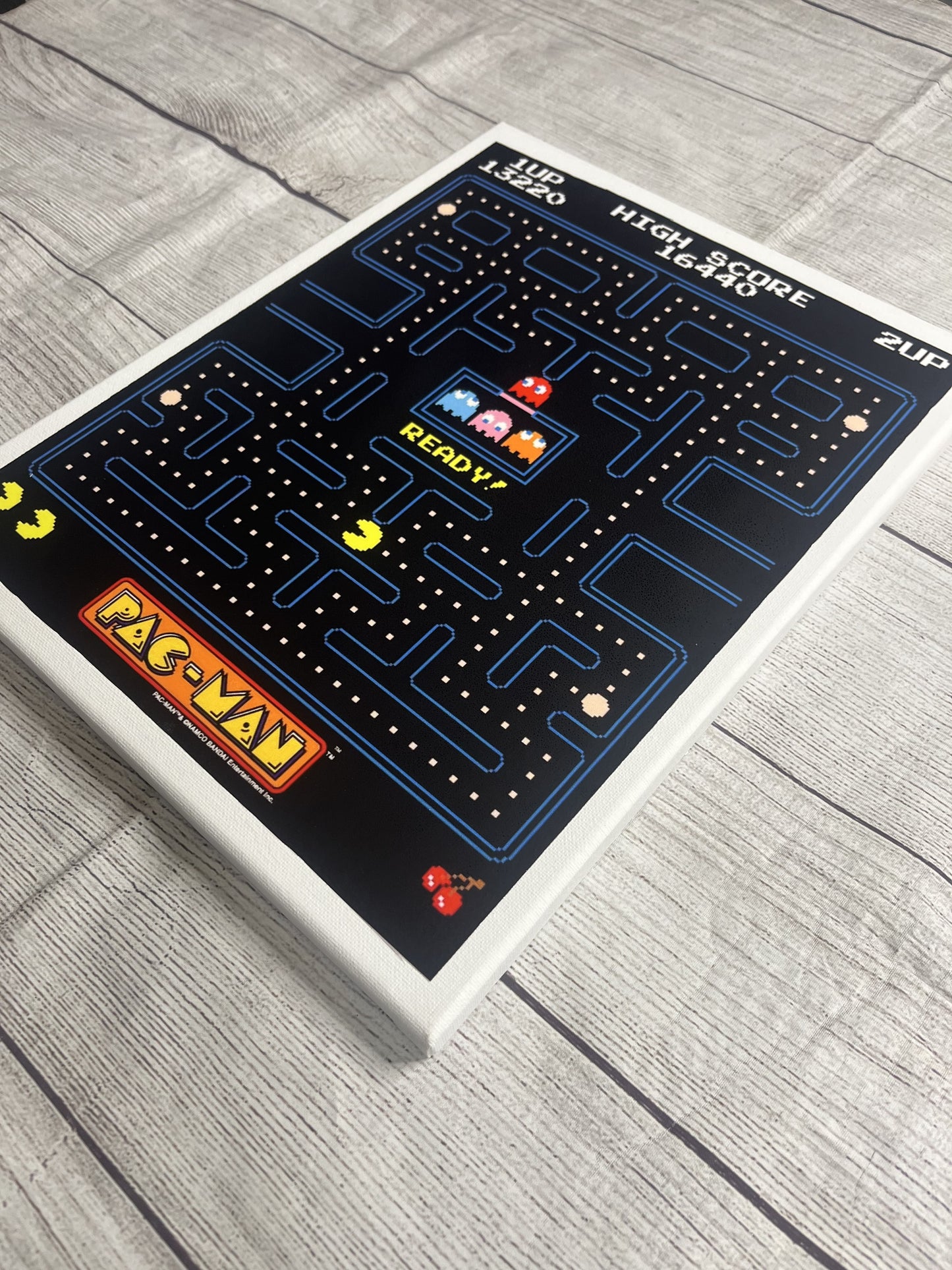 Retro Arcade Game Canvas Wall Art