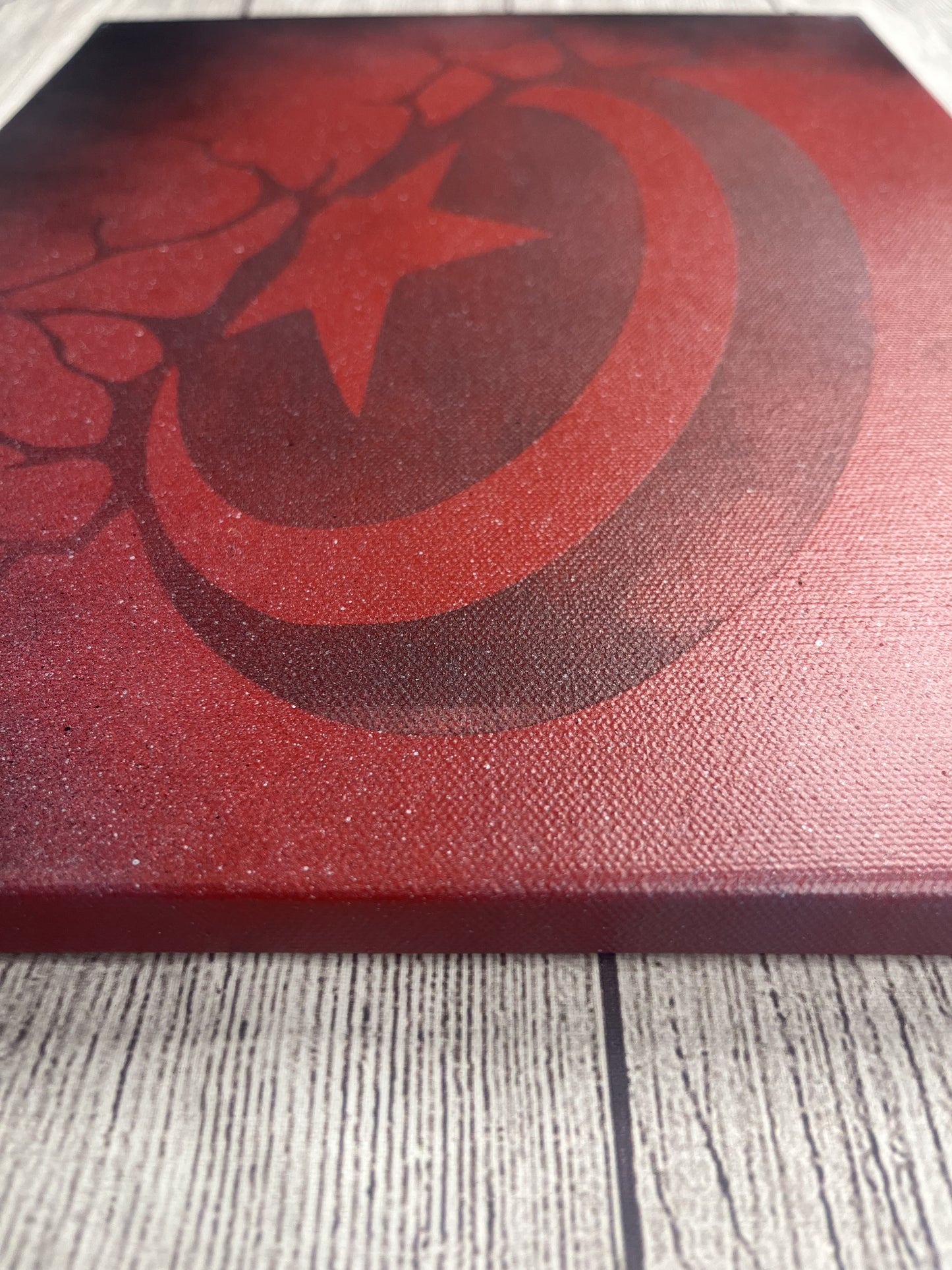 Superhero Shield Canvas Wall Art