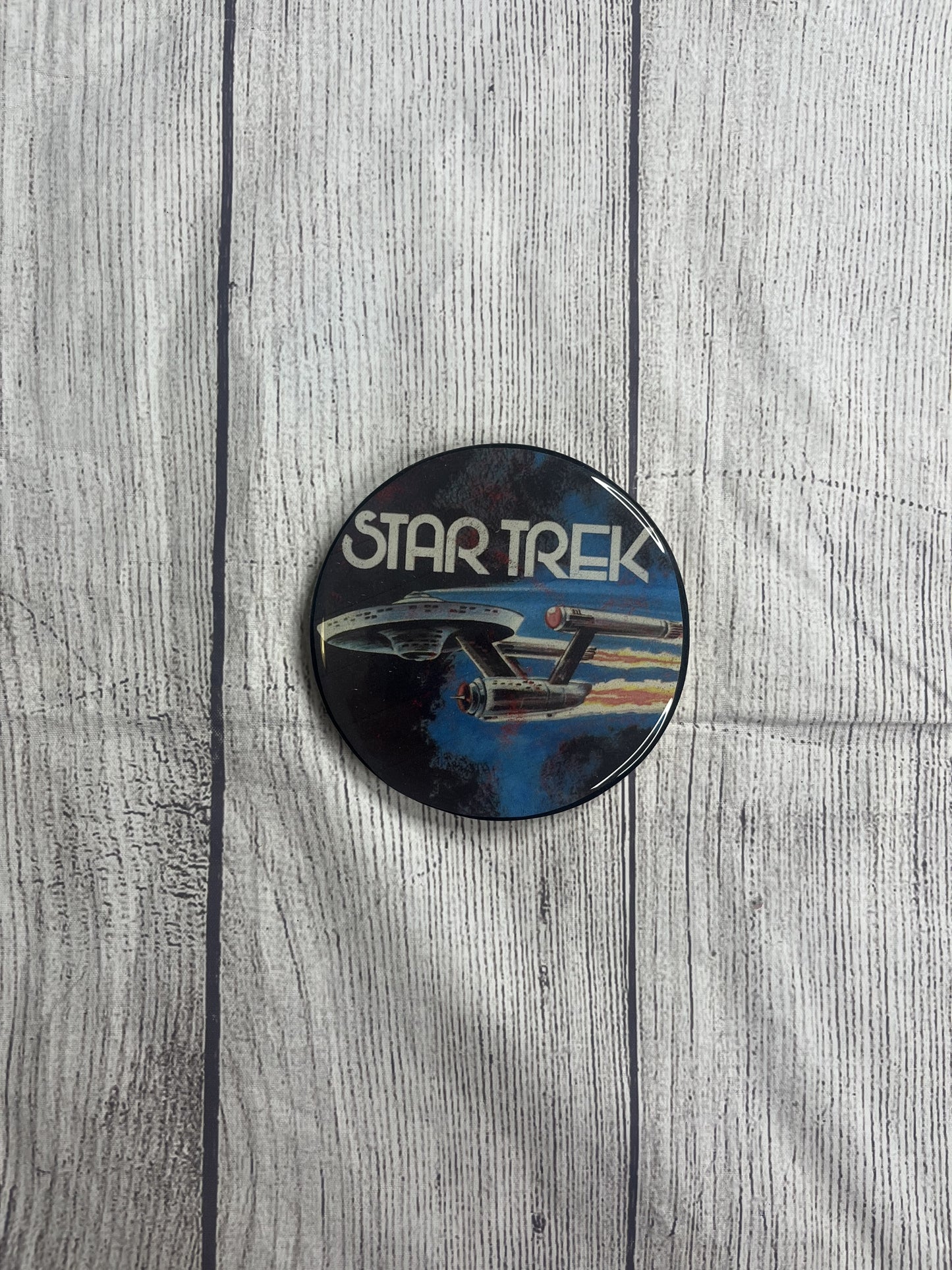 Star Trek Epoxy Resin Wood Coasters