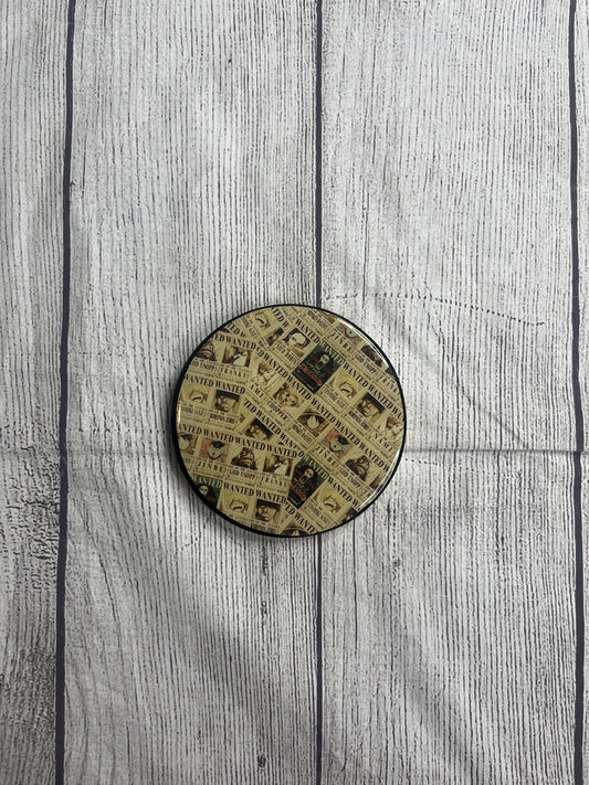 Anime Bounties Epoxy Resin Wood Coasters