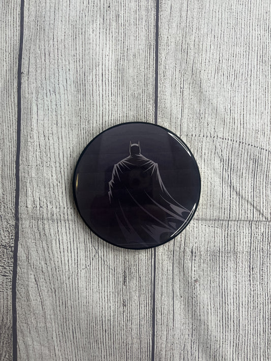 Dark Knight Epoxy Resin Wood Coasters