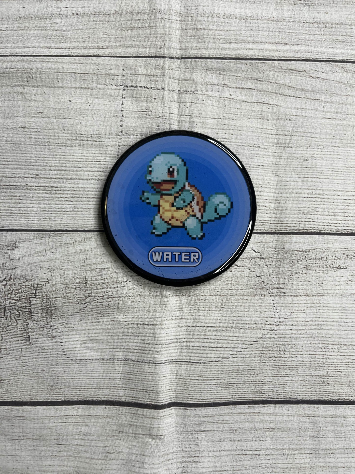 Custom Pokemon Epoxy Resin Wood Coasters