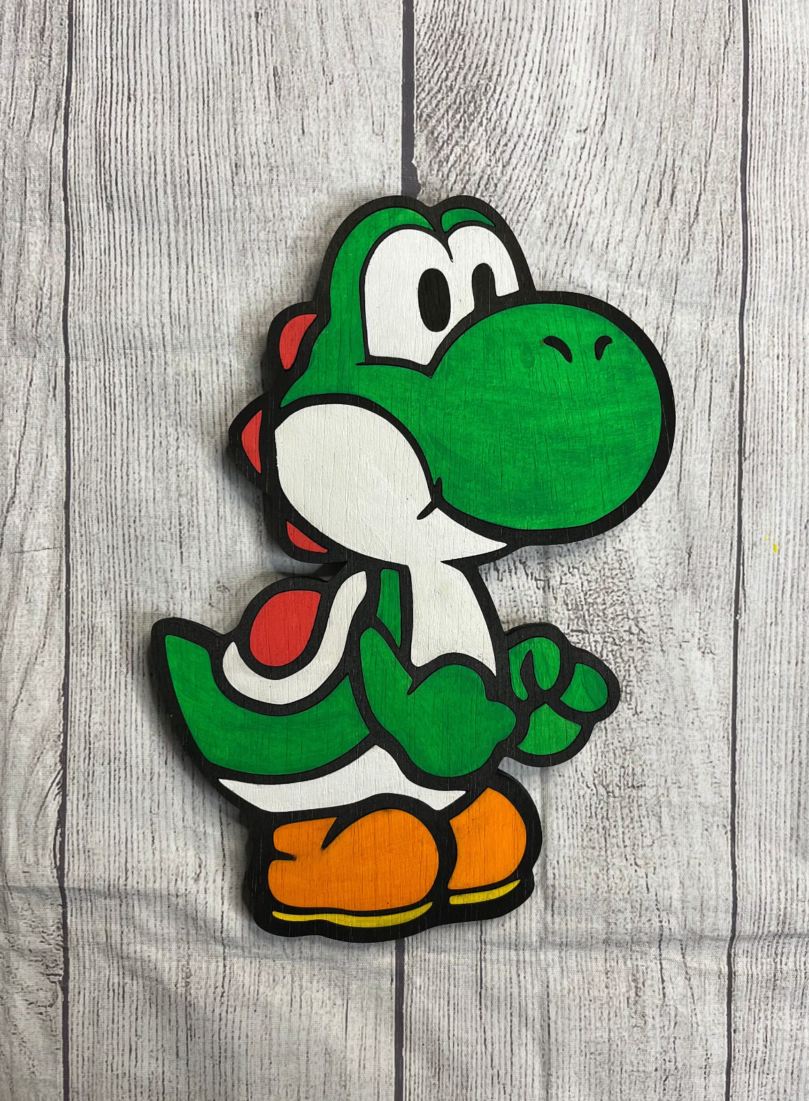 Yoshi Solid Wood Sign Wall Art