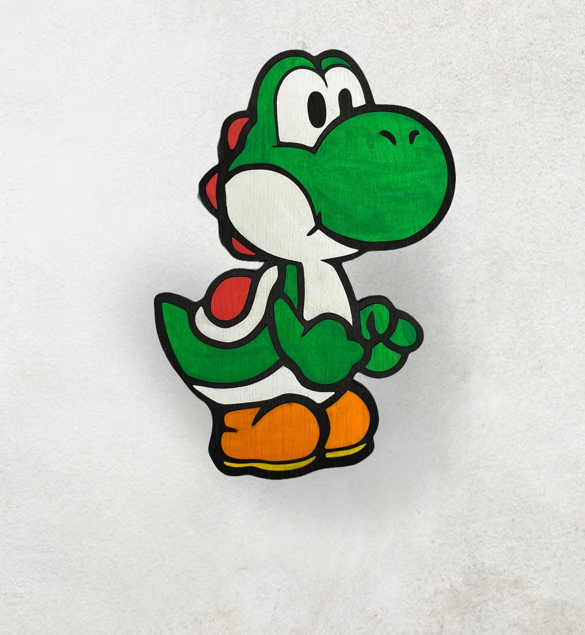 Yoshi Solid Wood Sign Wall Art